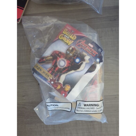 Marvel Avengers Hulk Black Widow Iron Man Captain America Falcon Lowes Build - Picture 4 of 6